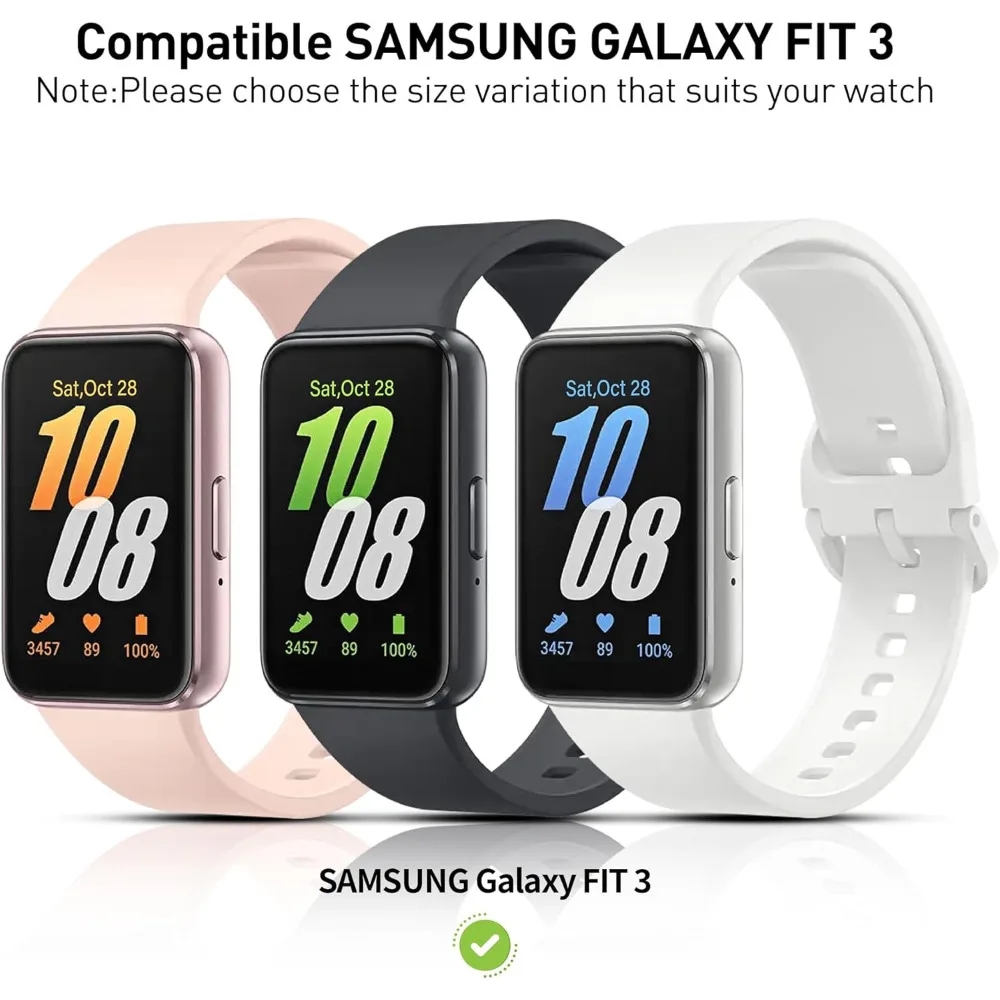 حافظة واقية للشاشة وزجاج لسامسونج جالاكسي Fit3 ، 2...