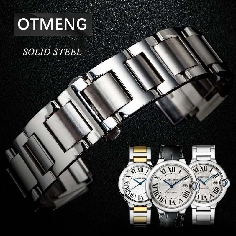 Stainless Steel Watch chain for Cartier 
