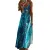 2023 Summer Oversized Women's Sleeveless A Version Long Dress Cross border V-neck Positioning Flower Loose Strap Dress 8