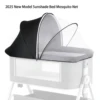 Mosquito Net for Baby Bed Four Seasons Universal Newborn Baby Removable Portable Ventilate Foldable Encrypted Crib Protectors 6