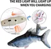 Non-stop Electric Baby Sleeping Fish Toy 2.0 Keep Swinging Tail Floppy Fish Toy Auto Flopping USB Wiggle Plush Toy for Baby Cat 5