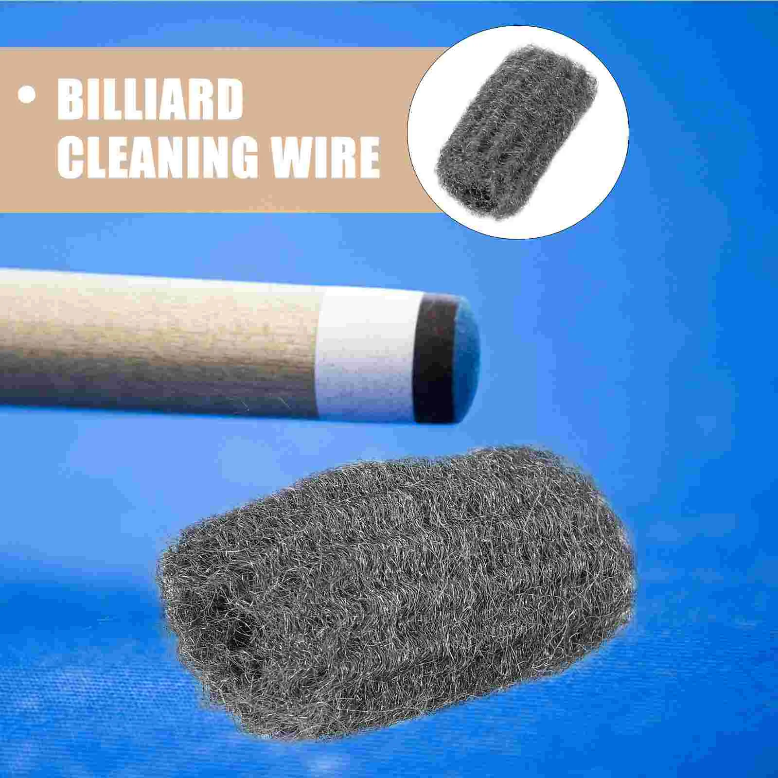 5 Pcs Steel Wire Billiard Rod Sandpaper Pool Cue Accessories Snooker Balls Polisher Entertainment Gaming Supplies