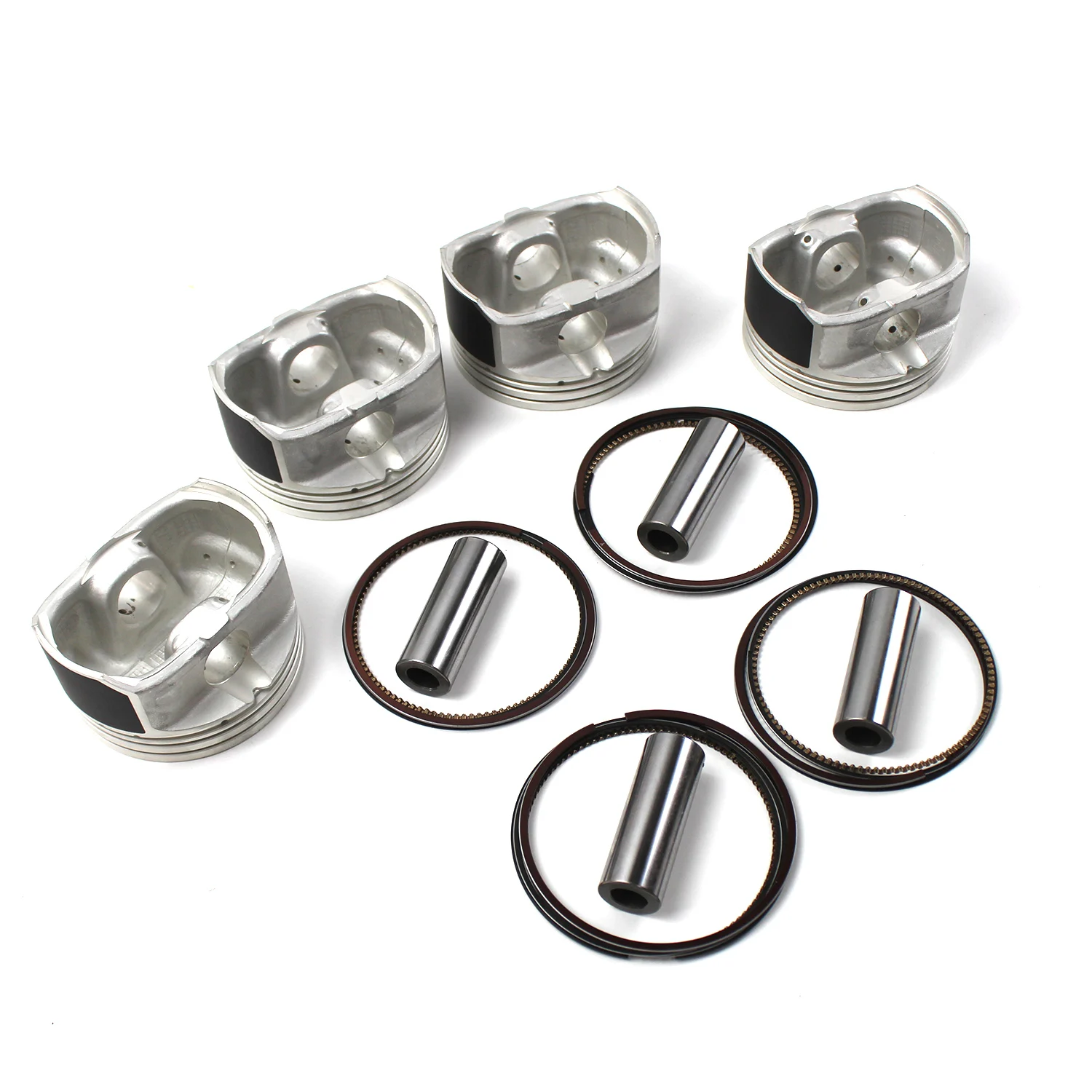 Engine Pistons Rings Set For 2007&ndash; Hyundai Kia Sonata Sorento G4KE 2.4L 23410-2G200 234102G200 Car Replacement Parts