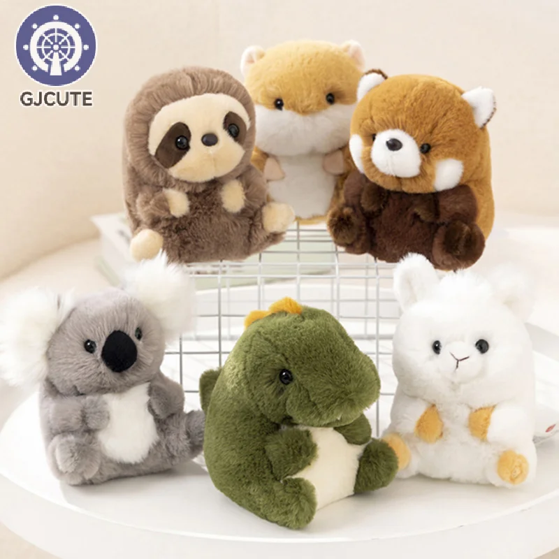 

14/20 см кавайные строительные игрушки, мягкие пушистые животные, мягкие плюшевые игрушки, мягкая кукла из енота, игрушка для обнимания, Подарочная подушка