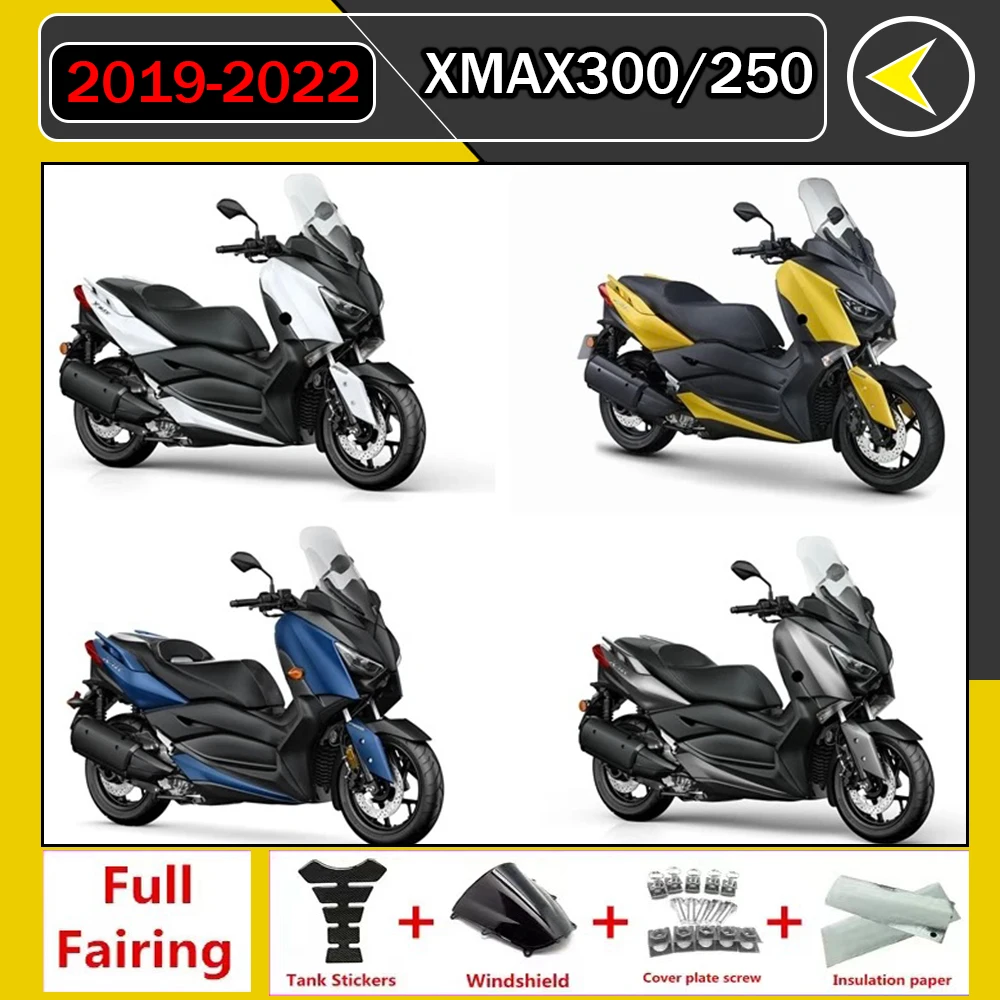 

Fit For Yamaha XMAX125 XMAX250 XMAX300 XMAX400 2017 - 2022 Motorcycle Fairing Bodywork Kit Panel Set XMAX 125 250 300 400