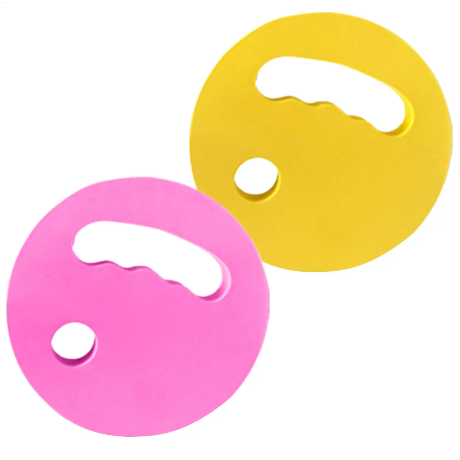 2pcs Water Exercise Discs EVA Foam Lightweight Buoyancy Swimming training Fitness Disc Pool Workouts Aid With Ergonomic Grip