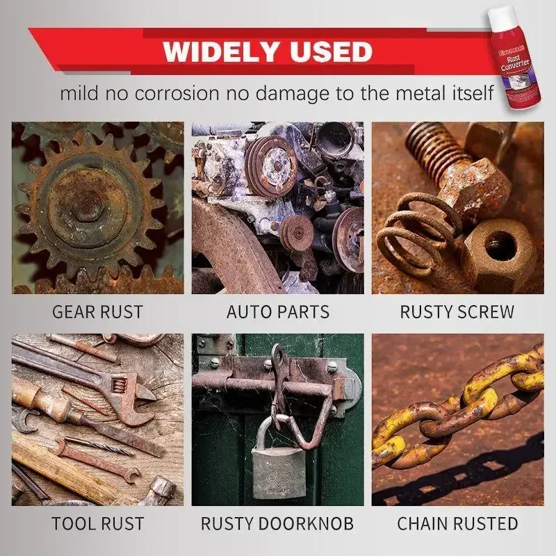 Fast Metal Rust Remover 100ml Rust Conversion Agent Multi Purpose Renovator Anti-corrosion for Car Cleaning rust remover