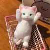 Cute Kitten Squeezing Music, Relaxing Decompression Toys Handmade Three-dimensional Dolls Super Soft And Elastic Material Squeez 4