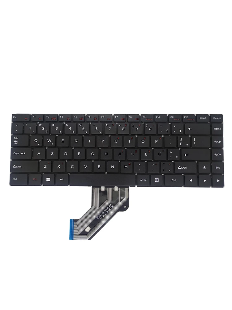 Pt-br Bra Brasil Notebook Substituição Teclados Brasileiro Apto Teclado Português N14ip6-i X311c Portátil Peças Preto Keycaps Novo - Imagem 3