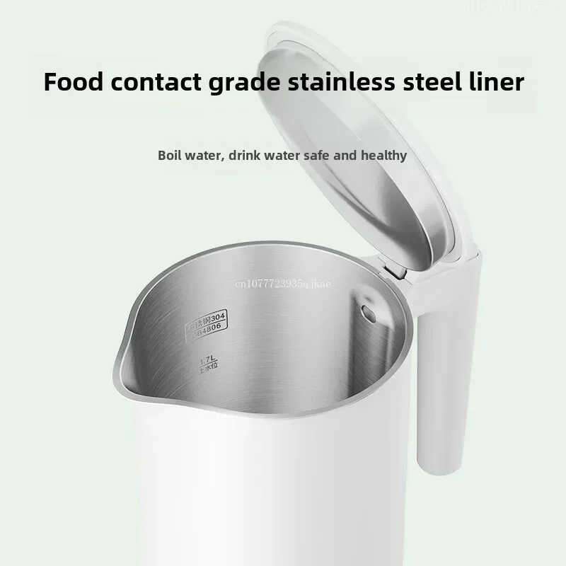 Xiaomi Mijia Electric Kettle 2 1.7L 1800W Fast Burning 304 Stainless Steel Double Layer Anti-scalding STR Hot Water Kettle 4