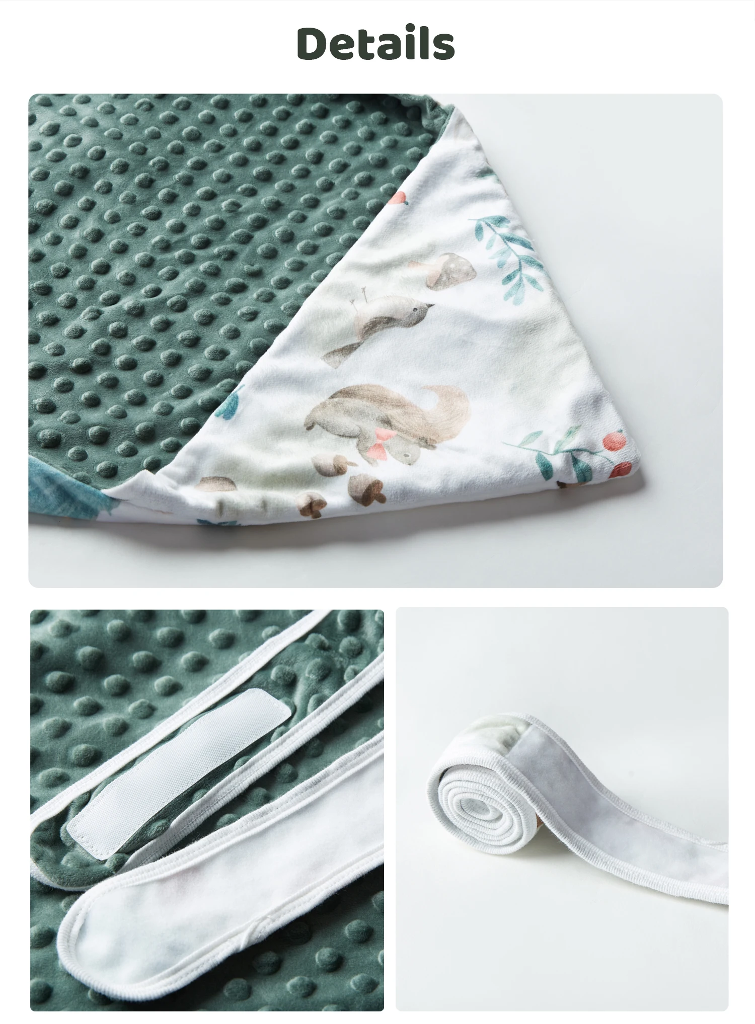 New Style Baby Hooded Blanket Warm Swaddling Wrap Winter Newborn Quilt Babe Toddler Nap Blanket Infant Bedding Baby Shower Gift 4