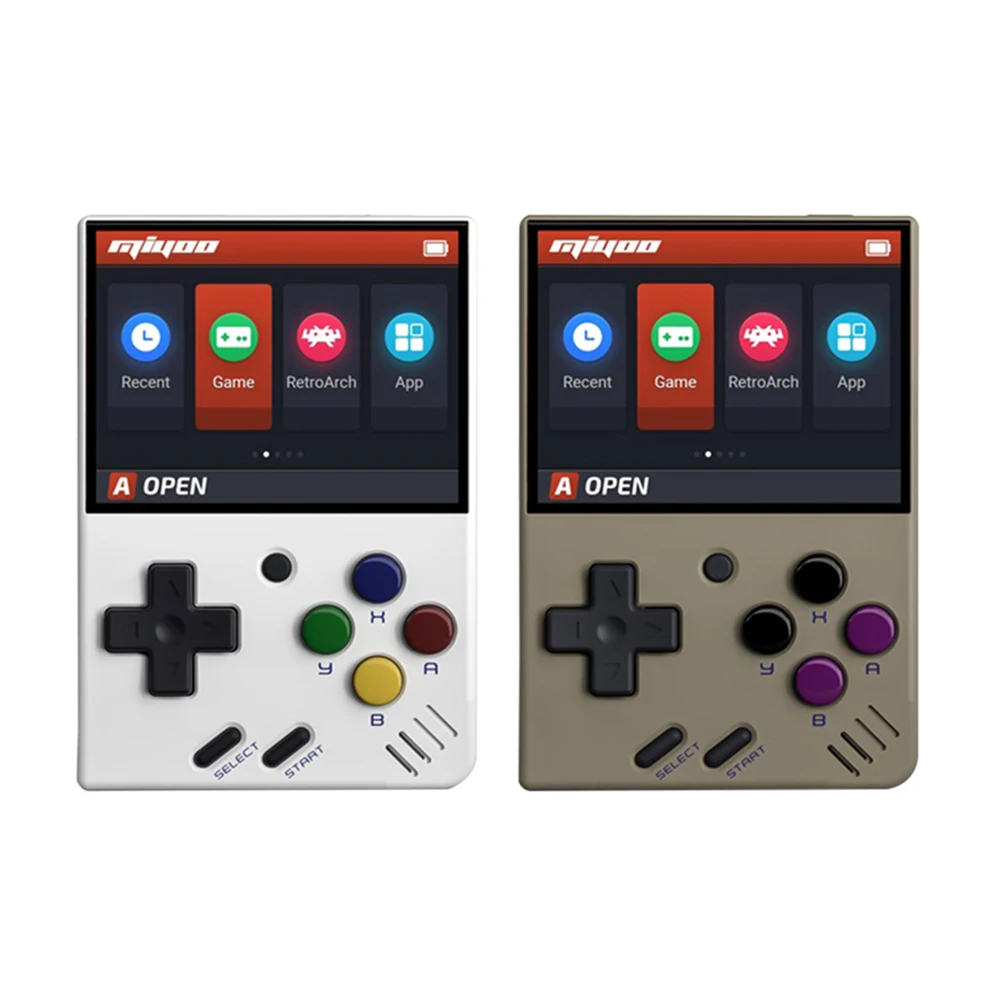 Miyoo Mini Retro Video Game Console Portable Pocket Handheld Gaming Consoles 2.8 Inch Built-In 2500+ Classic Games IPS for Kids