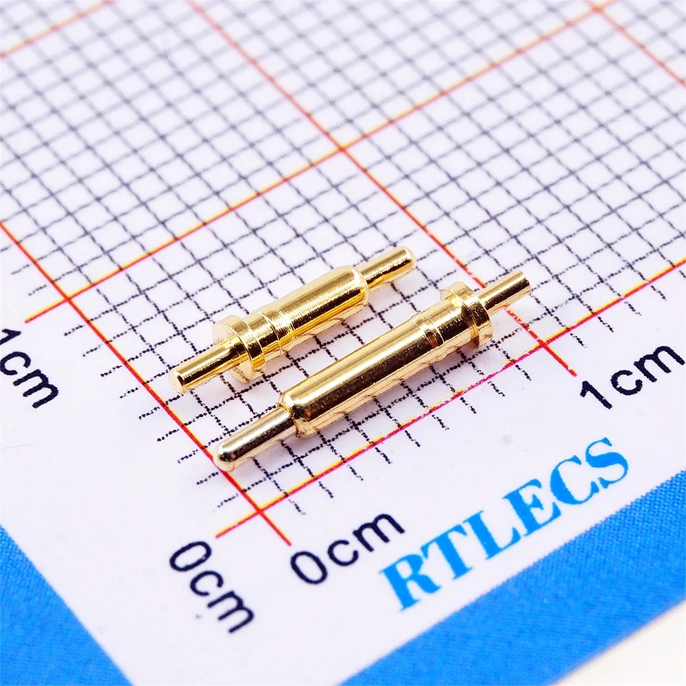 5/500 Stück Pogo-Pin-Steckverbinder Pogopin Batterie-Federkontakt DIP PCB 3 4 5 6 7 8 9 10 12 14 15 16 18 MM Testsonde DC-Stromversorgung – Detail 4