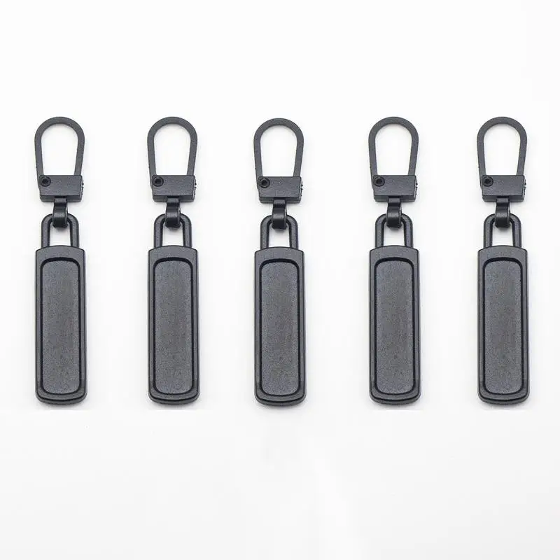 5pcs Metal Zipper Universal Instant Zipper Repair Kit Pull Replacement Zip Slider For Clothing Jacket Diy Craft Sewing Zip Head zipper repair kit zipper pullers zipper sliders zipper heads