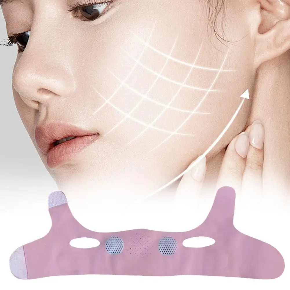 3D Face Lift Riutilizzabile Traspirante Bellezza Donna Antirughe Fasciatura Dimagrante V Shaper Full Face Lift Sleeping Mask