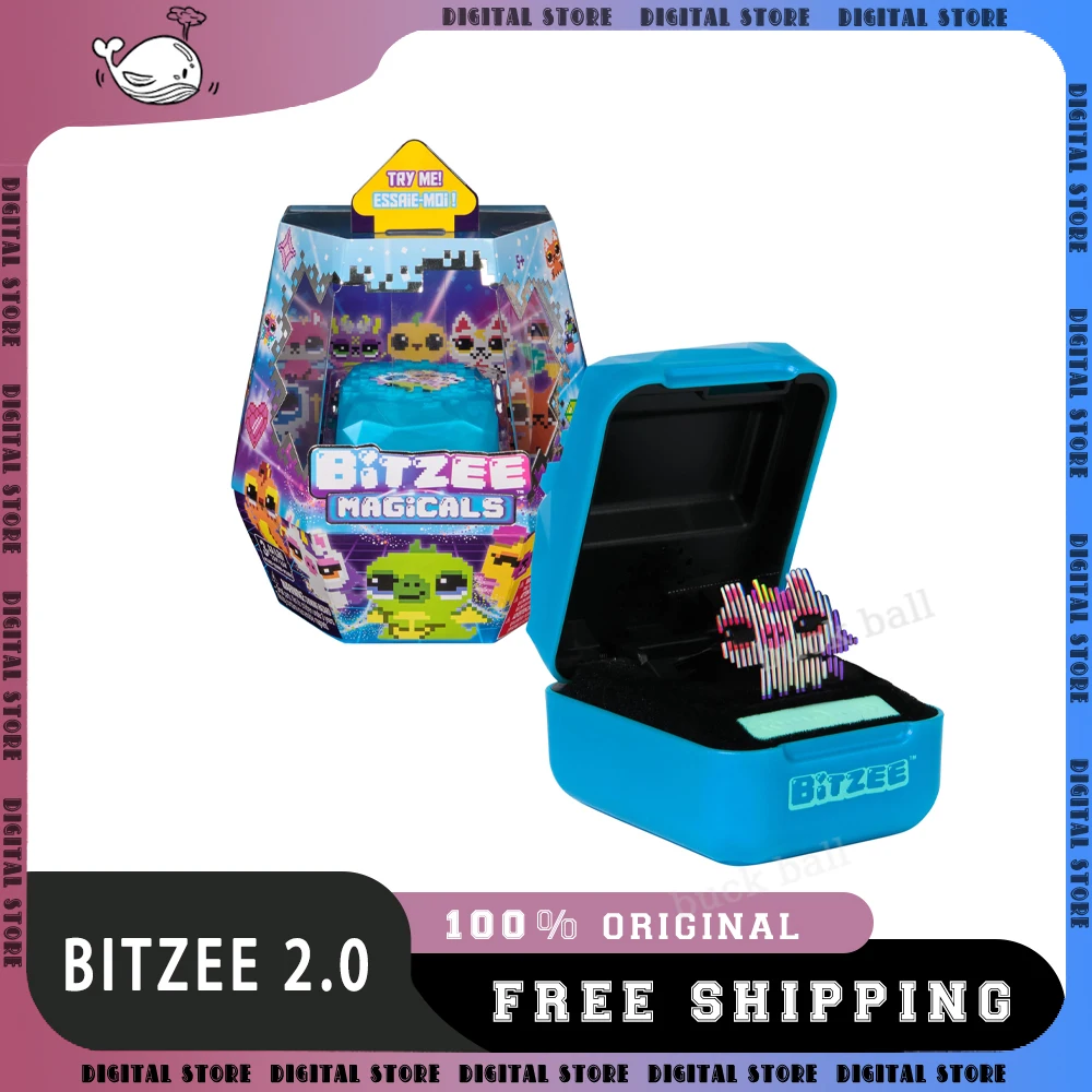 Bitzee 2.0 Magicals Electronic Digital Pet Interactive Toys Spinmaster Digital Pet Virtual Game Smart Tamagotchi For Kids Custom