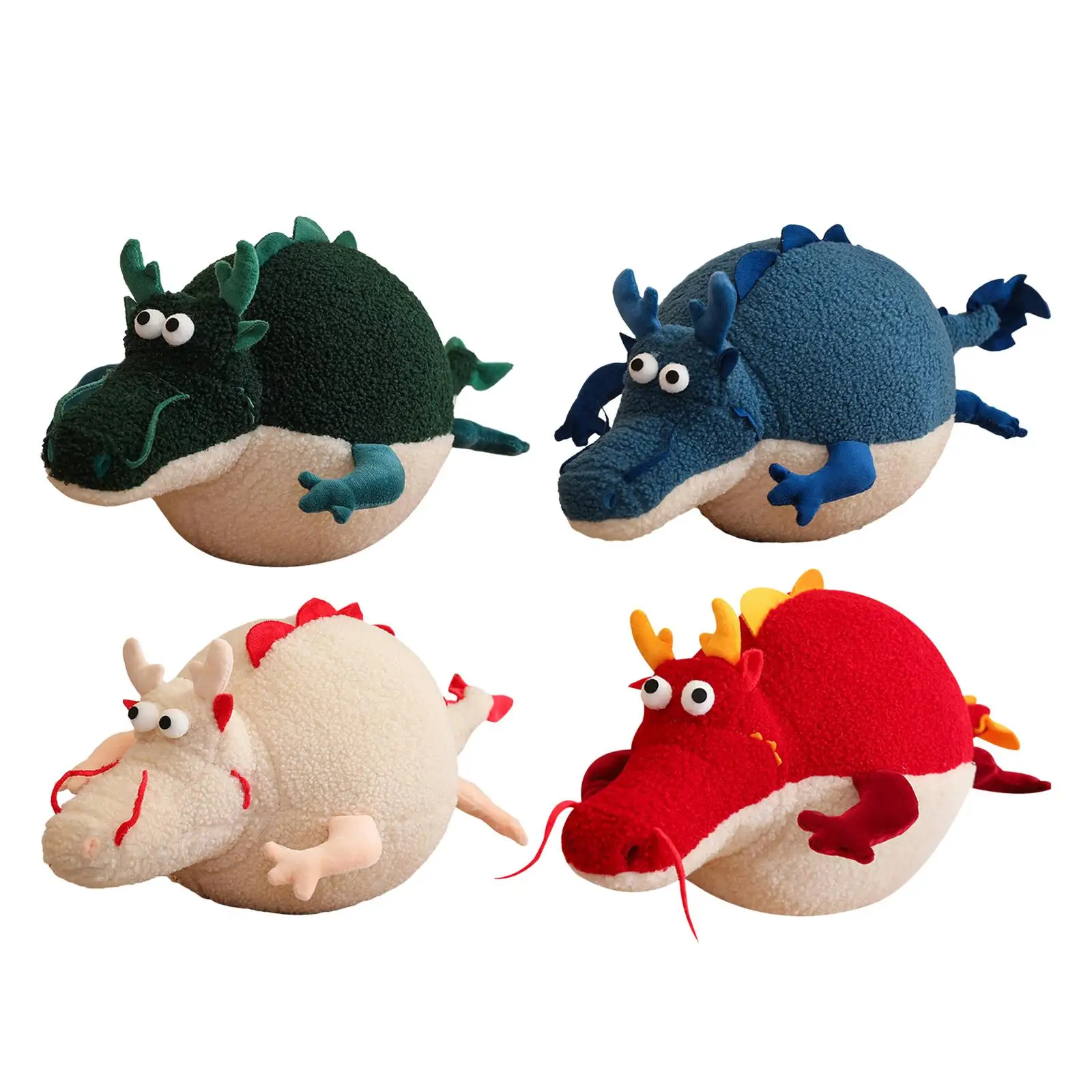 

Stuffed Dragon Plush Toy Adorable Pillow for Home Sofa Bed Couch Living Room