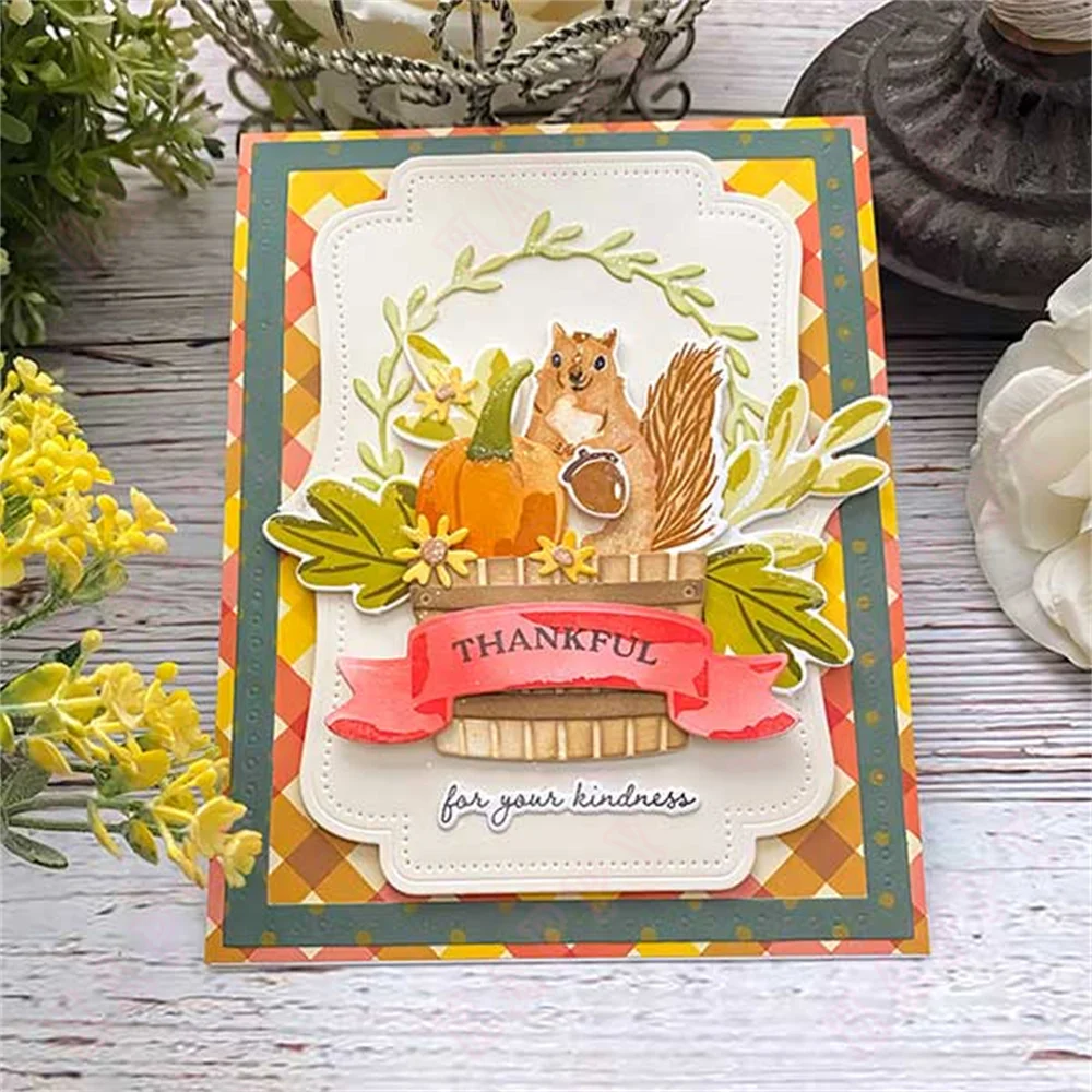 가을 축복 메탈 커팅 다이 스탬프 스텐실 DIY 가을 부츠 다이 스크랩북 카드 용지 엠보싱 템플릿 할로윈 2025 신상품