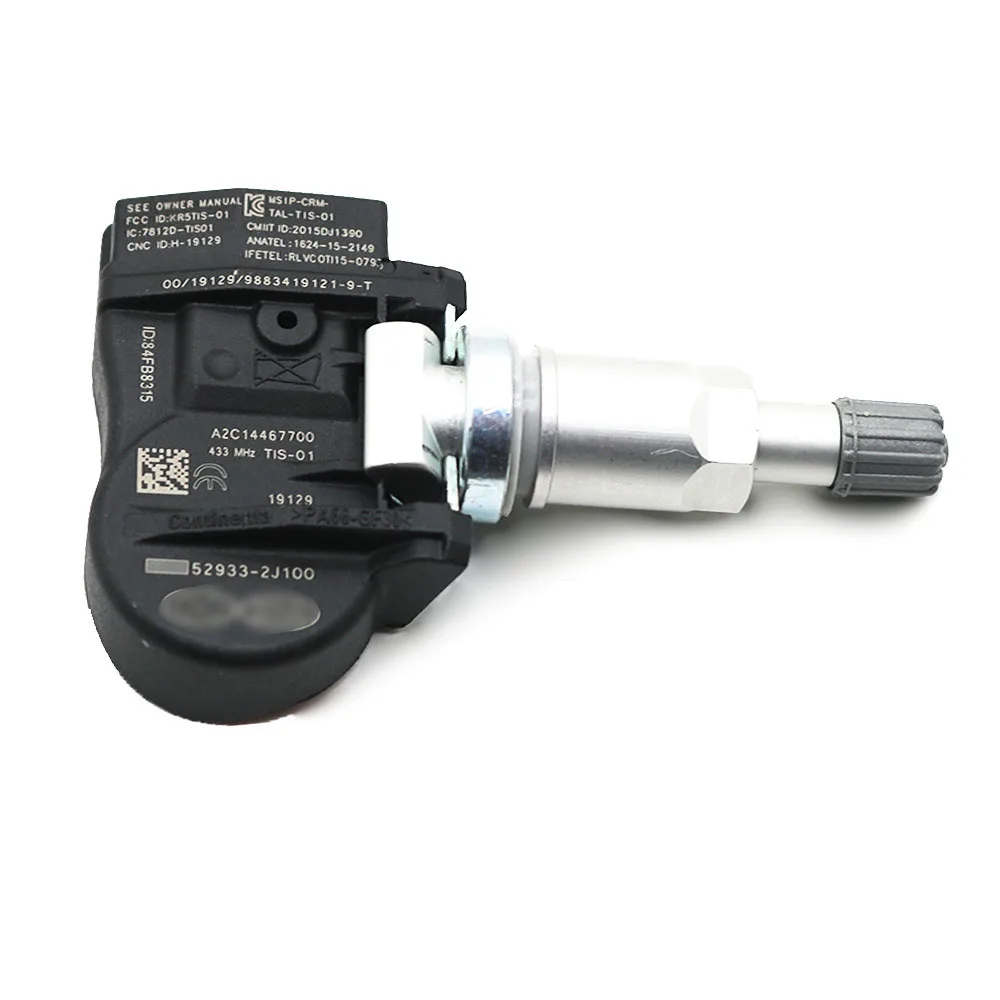 確認用 52933-2j100 Tpms Tire Pressure Sensor For Kia Mohave Carens
