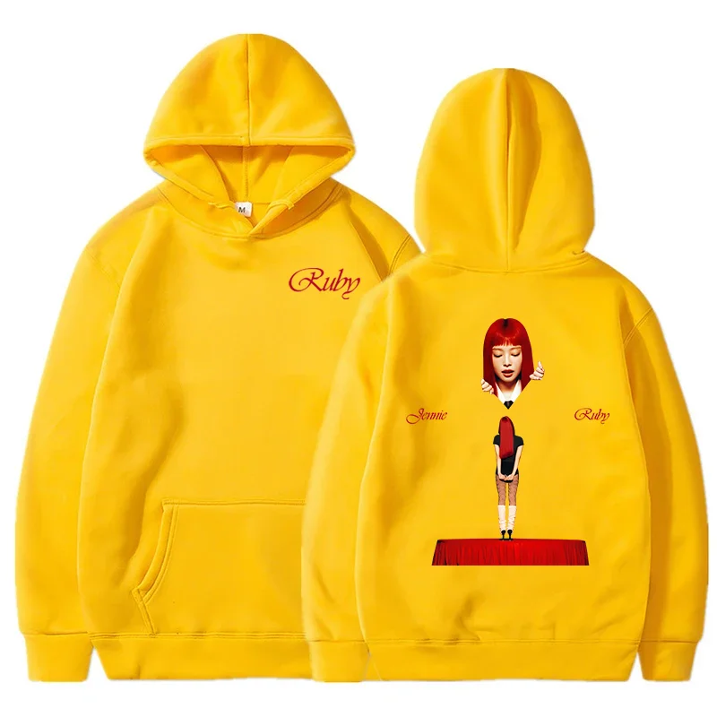 JENNIE Ruby Hoodie 2025 New Album Fashion Men/women Hoodies