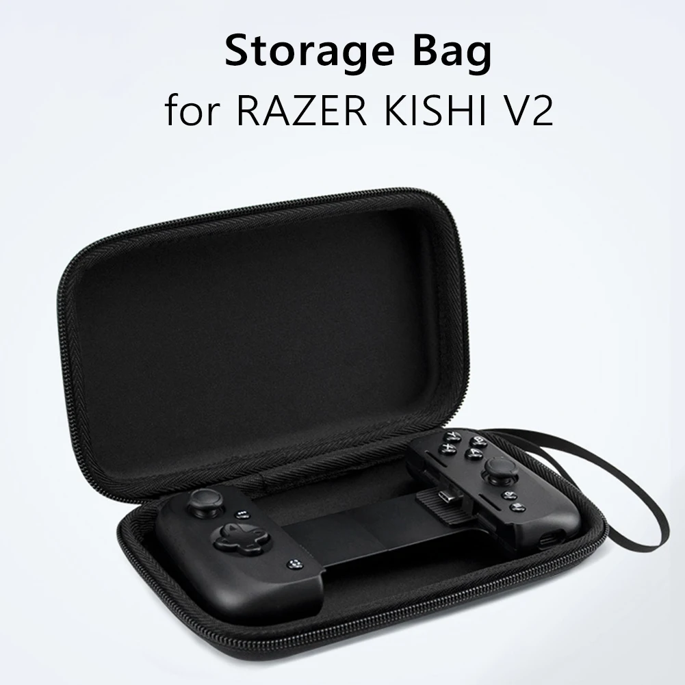 Case for RAZER KISHI V2 2022 EVA Hard Shell Carrying Case Mobile Gaming Controller Storage Bags