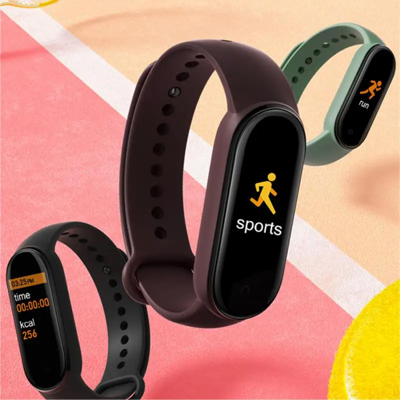 Mi Band 8 스마트 팔찌 심박수 혈액 산소 스포츠 시계 방수 전자 팔찌 피트니스