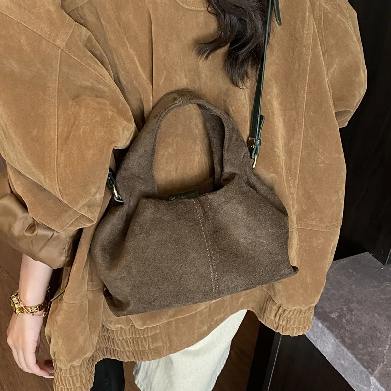 Ladies' Cloud Handbag Autumn New Fashion Dumpling Bun French Texture Shoulder Bag