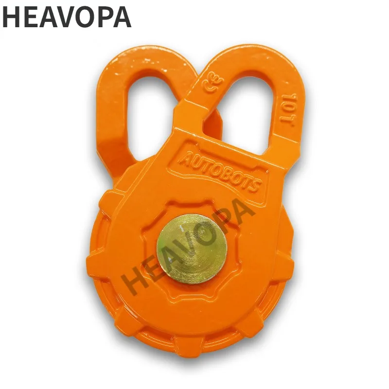 Off-road trailer rescue pulley forged 10T winch pulley auto trailer parts