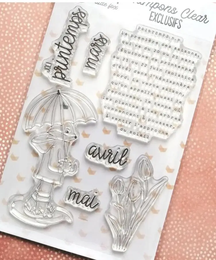 2021new Transparent Clear Silicone Stamp/Seal for DIY scrapbooking/photo album Decorative clear stamp   A7269 