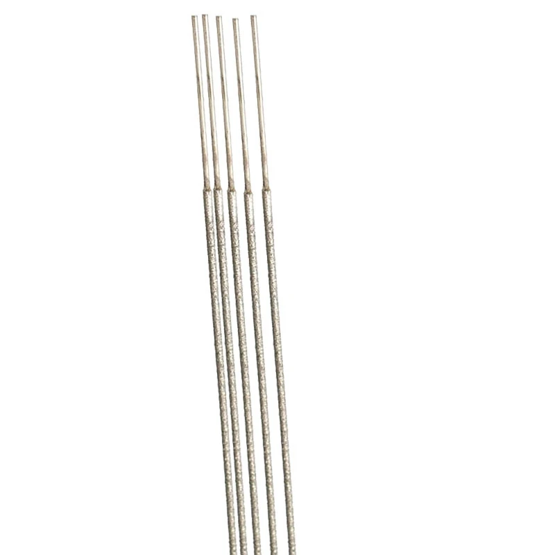 5Pcs 400Mm Diamond Wire Saw Blade Saw Rods for Cutting Jade Metal Ceramic Resin Jewelry Hand Tools Diameter 1 Mm
