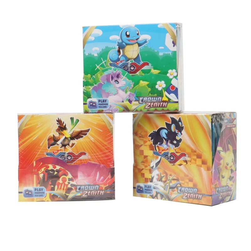 영어  카드 TCG XY: 크라운 제니스 부스터 박스,  카드 36 팩 박스, 360 개