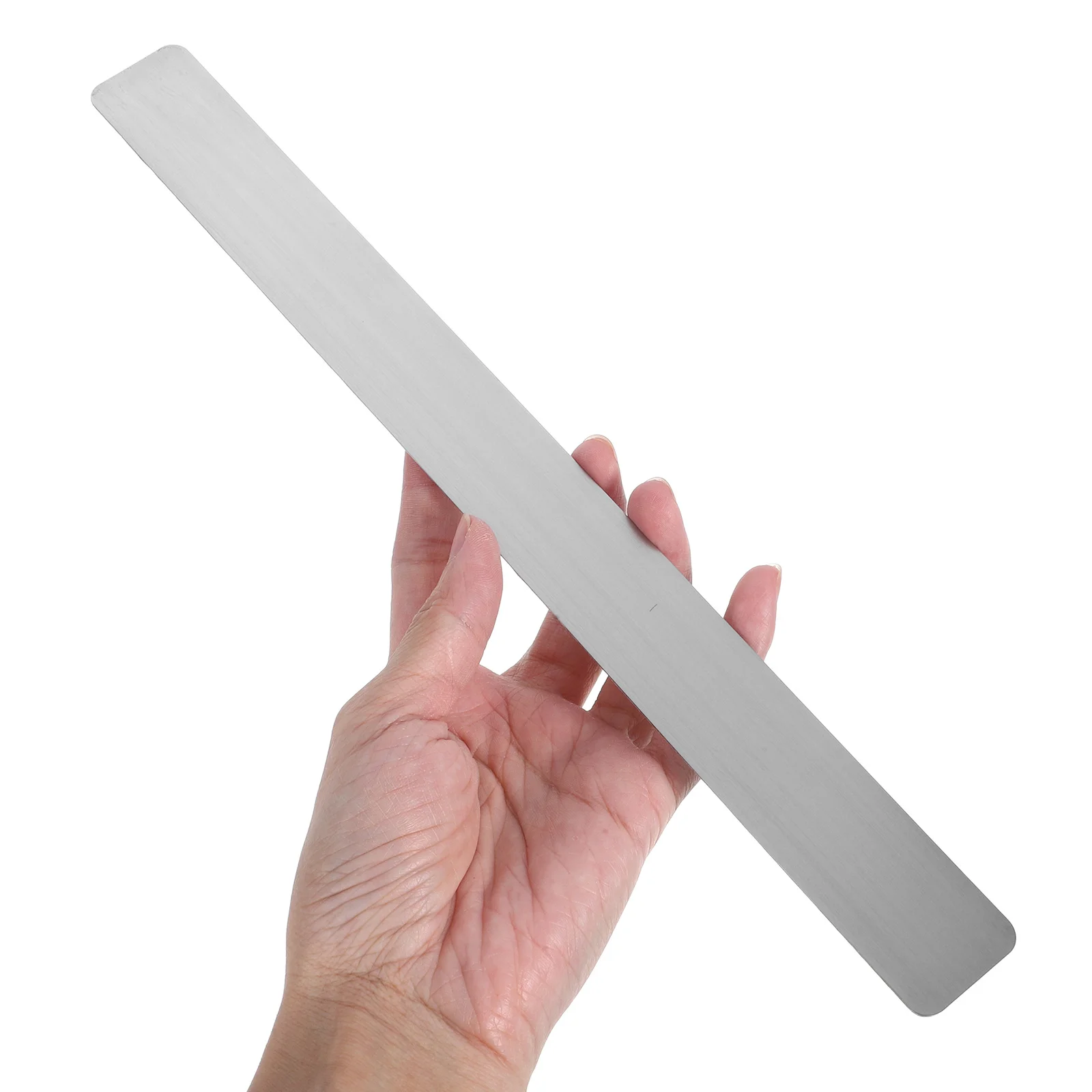 Bulletin Board Strips Iron Sheet Magnets Back Adhesive Memo Board Notes Bar Display Strip Office Supplies 2pcs