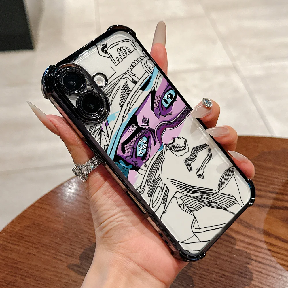Anime Jojo's Bizarre Adventure Plating Phone Case