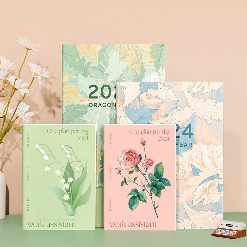 A4 A5 2024 Calendario Planner Notebook 365 Giorni Agenda Planner Agenda Agenda Organizer Blocco Note Forniture Per Ufficio Scolastico