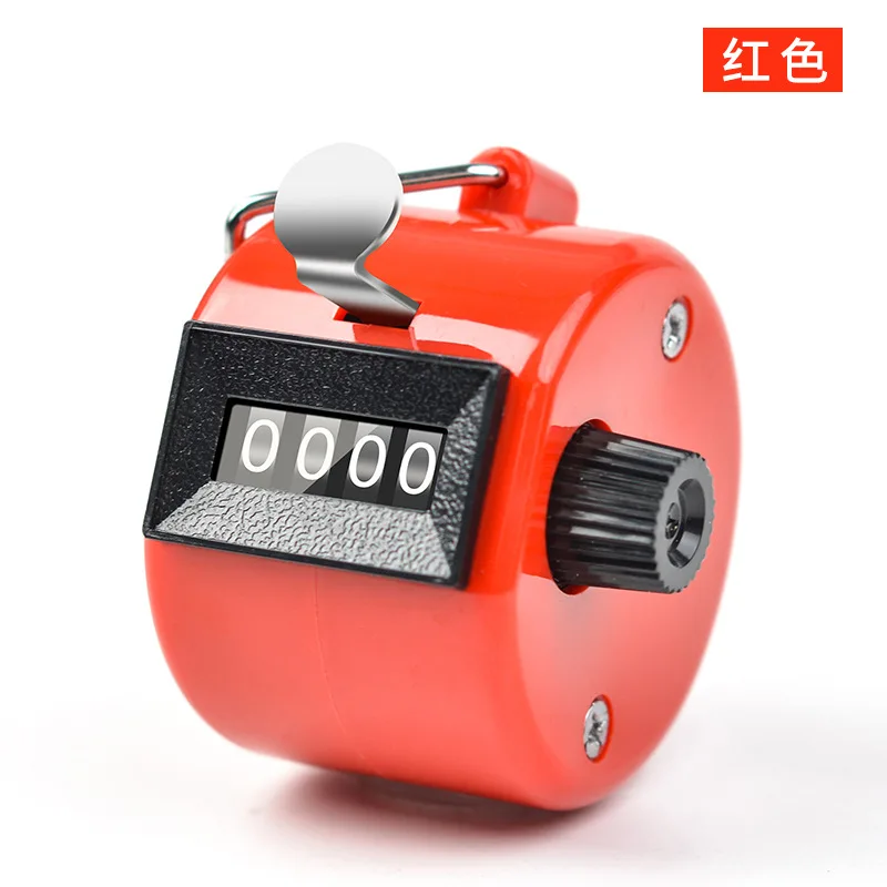 4 Digit Number Hand Held Tally Counter Digital Golf Clicker Manual Training  Counting Counter Metal Counter - AliExpress