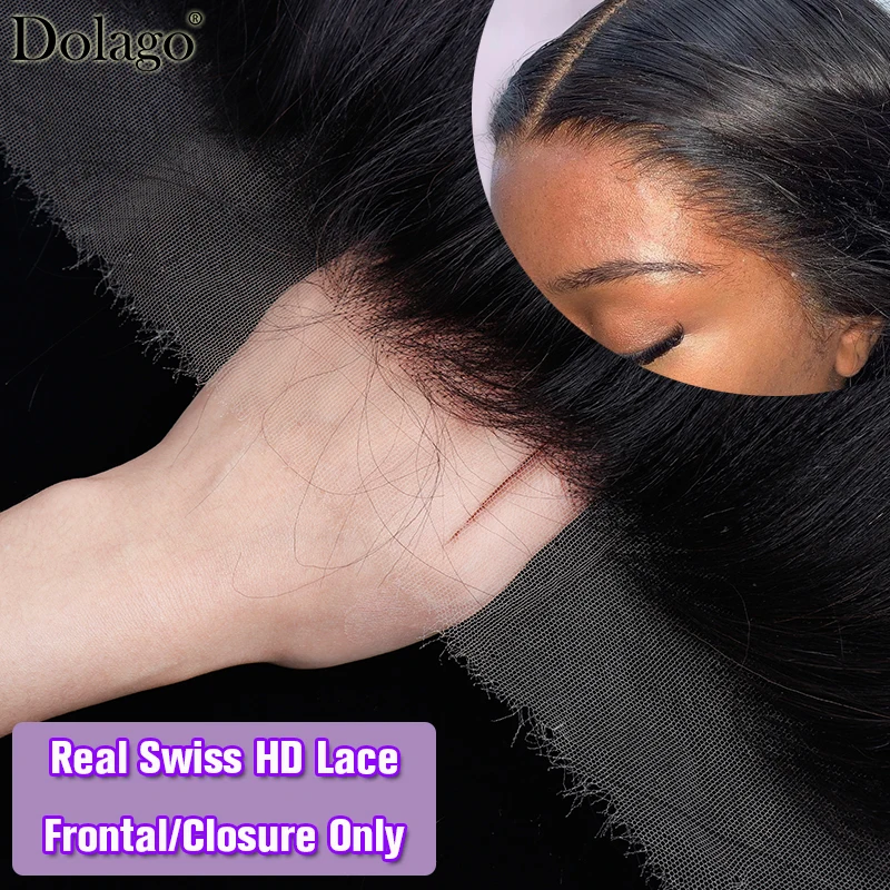 

Straight 13x6 HD Lace Frontal Invisible Transparent Lace Melt Skins 13x4 Pre Plucked 6x6 HD Swiss 5x5 Lace Closure Human Hair