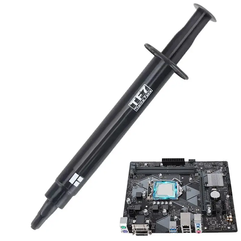 

Silicone Thermal Paste 50g DIY Thermal Conductivity Thermal Compound Paste Grease Heatsink Silicone Thermal Grease Heat