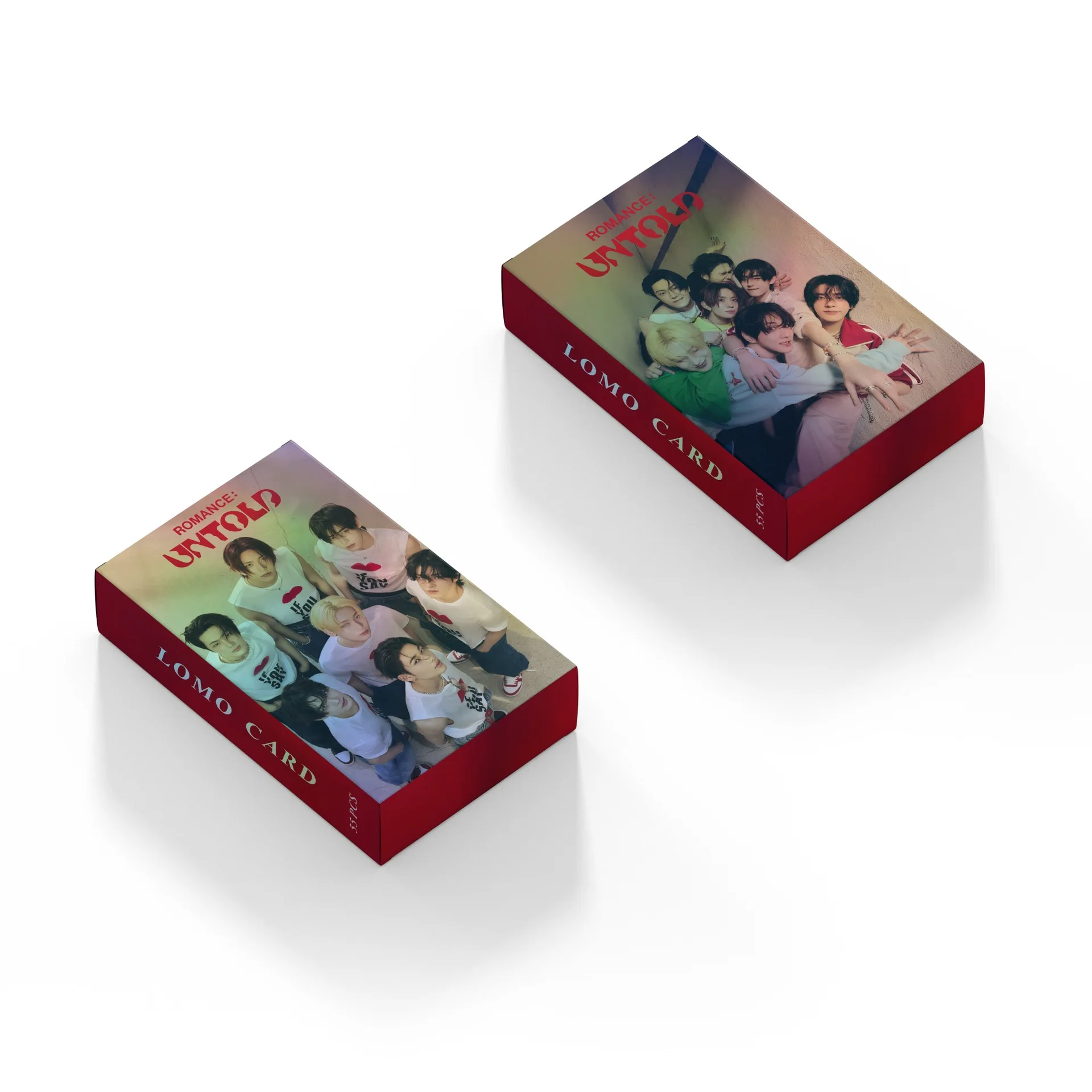 Kpop Boys Idol New Album ROMANCE : UNTOLD Lomo Card Photocards Double Sided Printd Postcards Fans Collection 55Pcs kpop photo cards photo cards