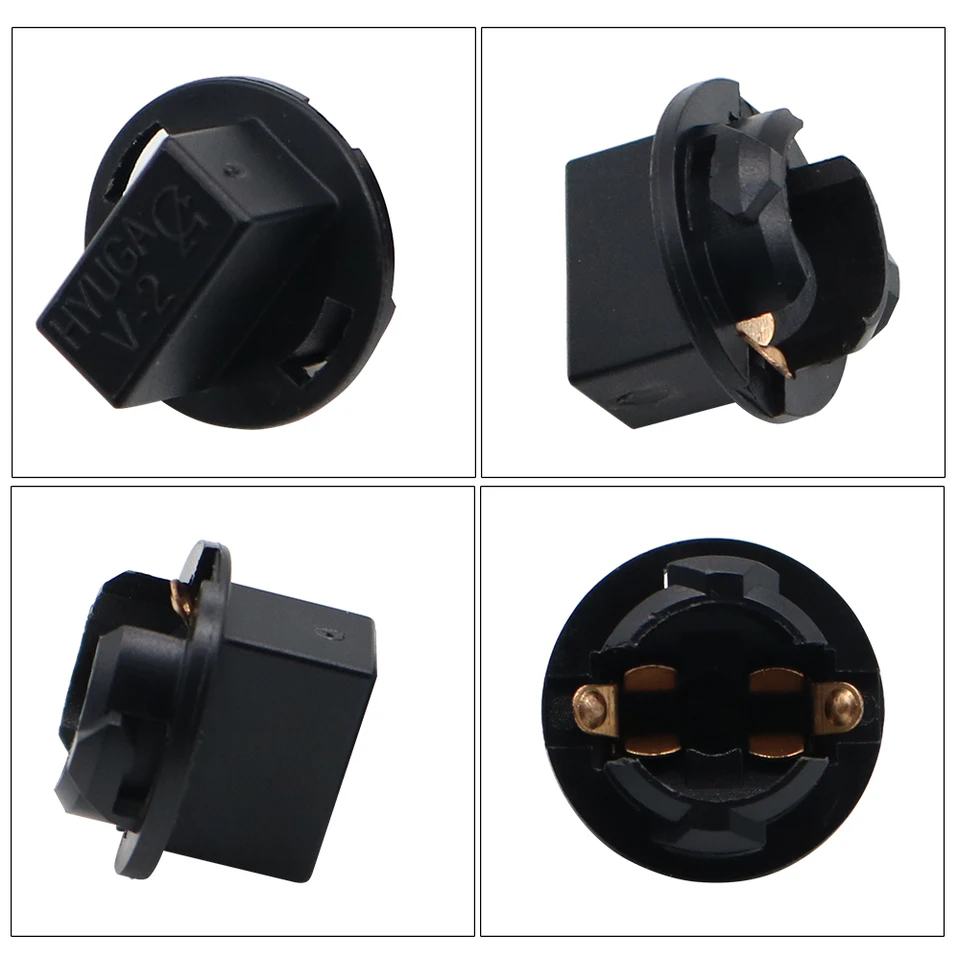 Portalampada T10 Twist Lock – 194 T10 – Per Cruscotto Auto E Flipper – 10 Pezzi