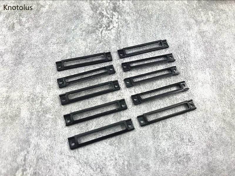 10 Pezzi All'Ingrosso Di Plastica Nera Inferiore Usb Charge Dock Port Bezel Per Ipod 5Th Video 6Th 7Th Classic 30Gb 60Gb 80Gb 120Gb 160Gb