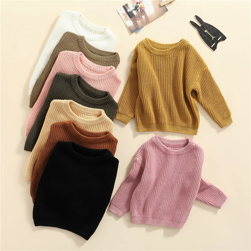 Newborn & Toddler Knitted Pullover Sweater 2