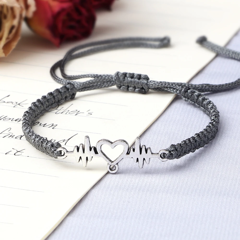 Women Men Hand-woven Fashion Multilayer Leather Braided Rope Wristband  Bracelet
