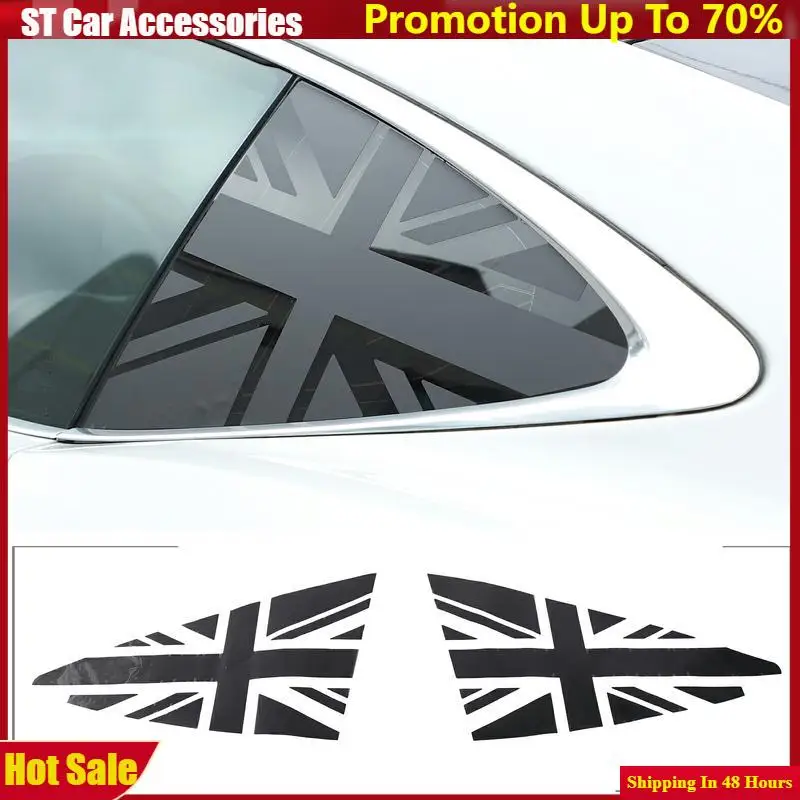 

For Jaguar F-Type 2013-2022 PVC polyvinyl chloride car rear triangle window decoration sticker exterior molding accessories