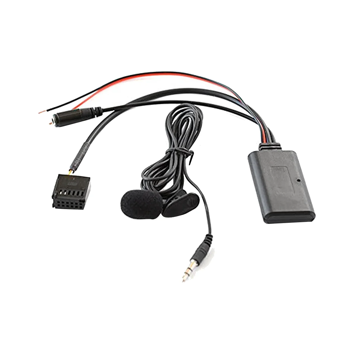 

Car Bluetooth 5.0 Kit Microphone Handsfree 12Pin AUX Adapter for Ford Focus Mondeo CD 6000 6006 5000C MP3 Radio