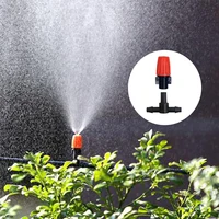 Fog Nozzles Irrigation Kit 5M-20M Garden Automatic Spray Misting Plant Watering System with 4/7 PE Hose and Connector 5
