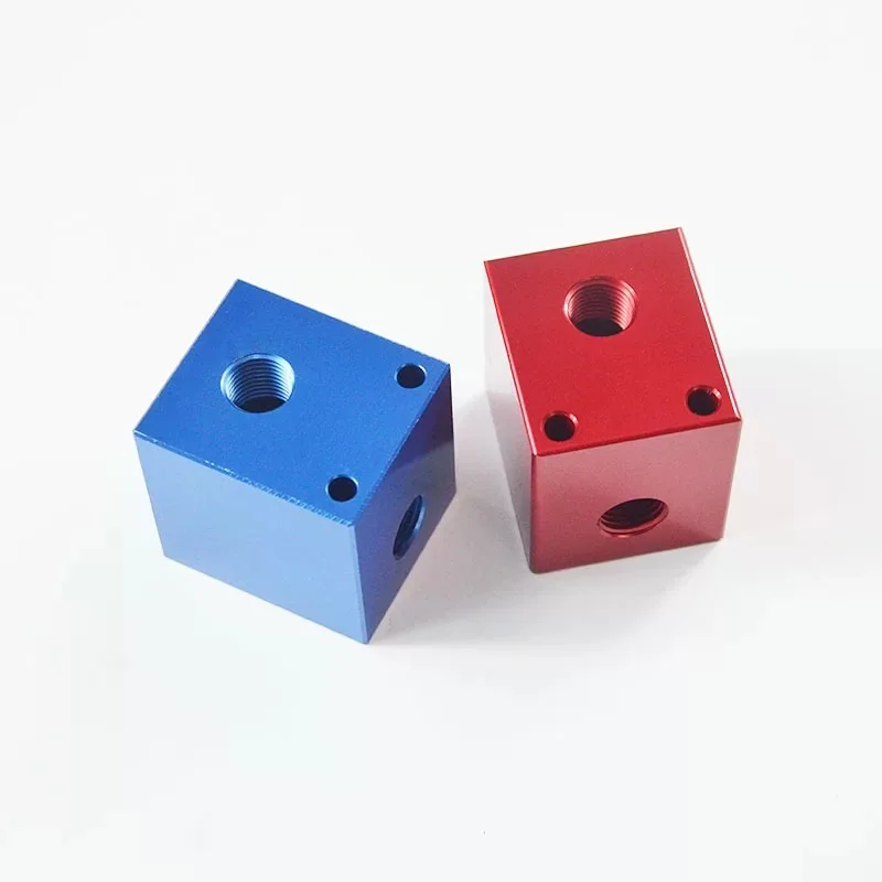 Aluminum oil circuit block V2068 directional overflow throttle check valve for hydraulic thread insertion valve universal