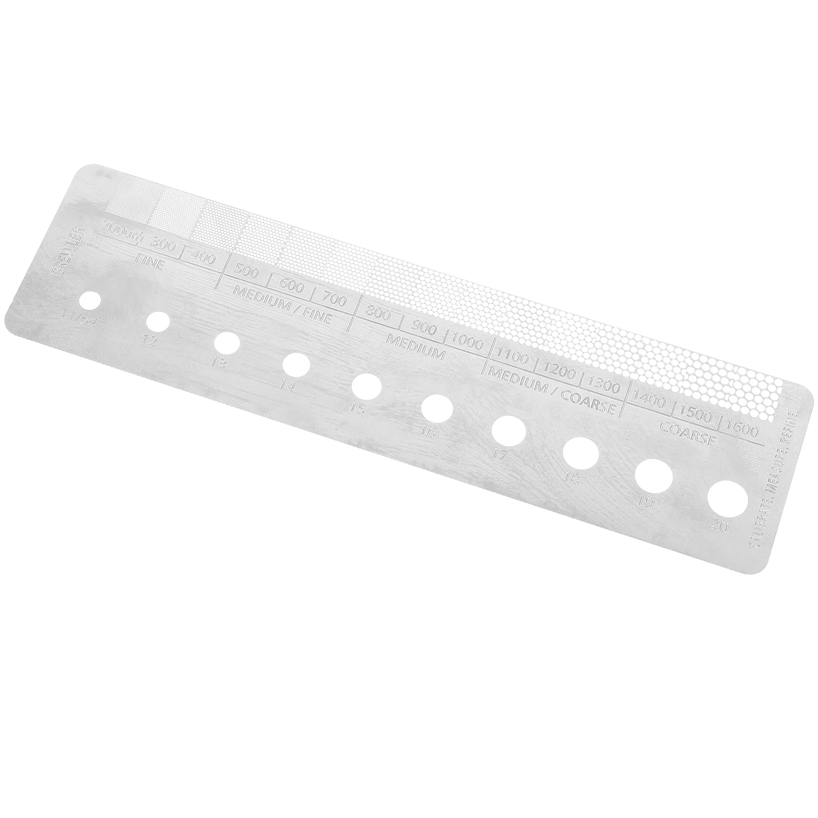 

Stainless Steel Coffee Grind Measure Measuring Tool For Coffee Grind Size Coffee Grind Size Ruler Coffee Bean Accessory