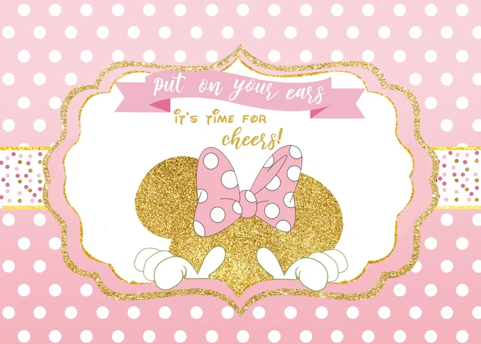 thumbnail image 1 of Kit de guirnalda de globos de Minnie Mouse de Disney, globos rosas, decoraciones para fiestas de cumpleaños de niñas, decoraciones para baby shower, suministros para globos, 1 of 5
