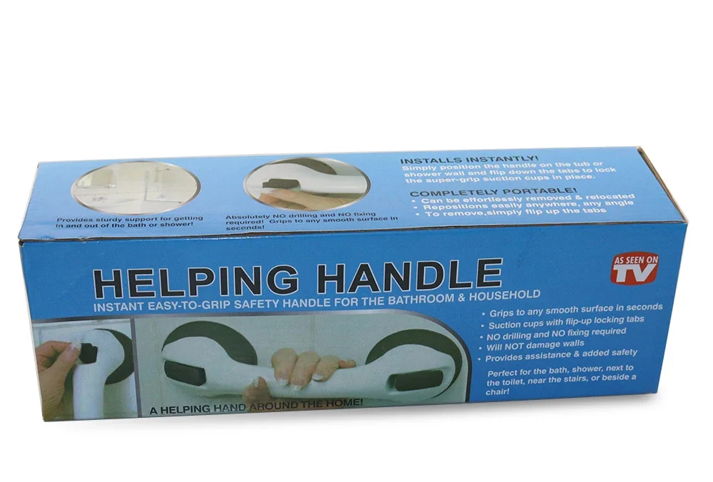 Sicherheit Helfende Griff Anti Slip Unterstützung Toilette Badezimmer Sicher Haltegriff Griff Vakuum Sauger Saugnapf Handlauf Griff Halten Balance – Detail 7