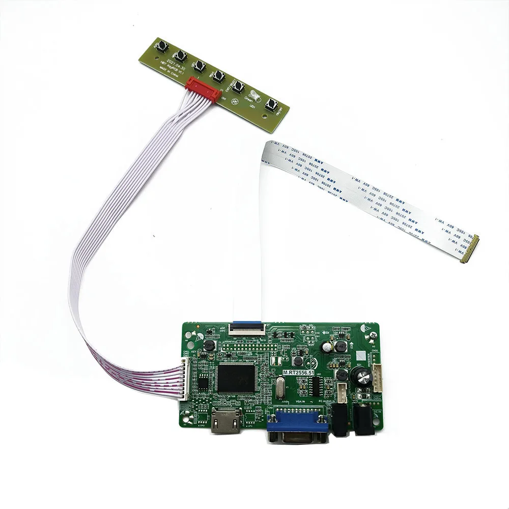 Lwfczhao-kit de Controle para N156hge-eab N156hgee-e-ee Hdmi Mais Vga Lcd Led Screen Controller Board 1920×1080 30 Pinos Edp Board